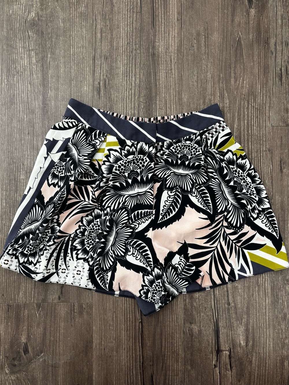 Topshop Floral Print Shorts